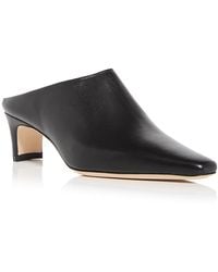 STAUD - Wally Mid Heel Mules - Lyst