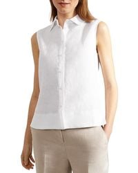 Hobbs - Salem Linen Top - Lyst