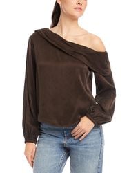 Fifteen Twenty - Marisa One Shoulder Top - Lyst