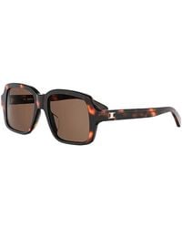 Celine - Geometric Triomphe Sunglasses, 54Mm - Lyst