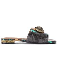 Kurt Geiger - Chelsea Flat Sandals - Lyst