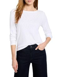 NIC+ZOE - Long Sleeve Modern Boat Tee - Lyst
