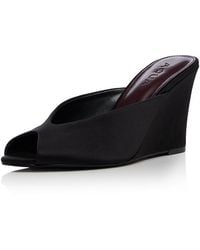 Aqua - Astra Wedge Pumps - Lyst