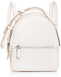 Max Mara Leather Backpack - White