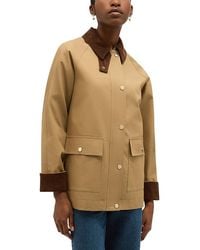 Hobbs - Gabby Cotton Barn Jacket - Lyst