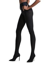 Commando - Fleece Lined Opaque Tights - Lyst