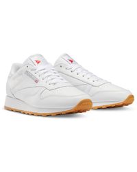 Reebok Men's Classic Leather Sneakers in White for Men | Lyst