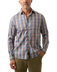 Faherty - The Movement Long Sleeve Button Down Shirt - Lyst
