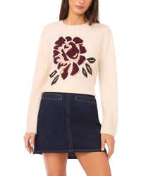 Vince Camuto - Rose Crewneck Pull-on Sweater - Lyst