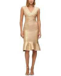 Hervé Léger - The Metallic Sophie Dress - Lyst