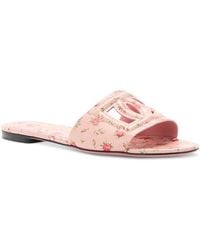 Dolce & Gabbana - Flat Slides - Lyst
