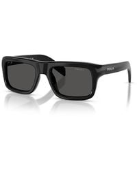 Prada - Rectangular Sunglasses, 56Mm - Lyst