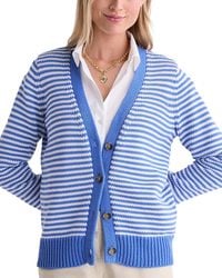 Vineyard Vines - V Neck Cardigan Sweater - Lyst