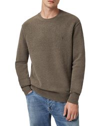 AllSaints - Statten Regular Fit Crewneck Sweater - Lyst