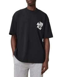 AllSaints - Orlando Tee - Lyst