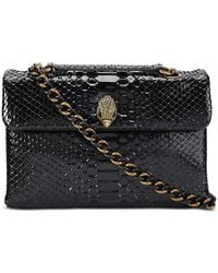 Kurt Geiger - Kensington Large Embossed Leather Shoulder Bag - Lyst