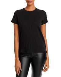 ATM - Anthony Thomas Melillo Schoolboy Crewneck Tee - Lyst