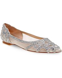 badgley mischka gigi ivory
