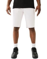 TRUE RELIGION - Ricky Straight Fit Denim Shorts - Lyst