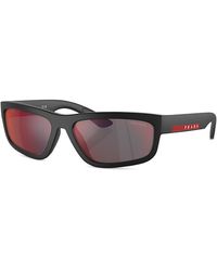 Prada - Rectangular Sunglasses, 59Mm - Lyst