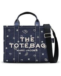 Marc Jacobs - The Bandana Medium Canvas Tote - Lyst