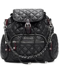 MZ Wallace - Crosby Mini Quilted Nylon Backpack - Lyst