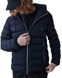 Mackage - Jack Agile-360 Stretch Light Hooded Down Jacket - Lyst