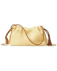 Veronica Beard - Small Raffia Stash Bag - Lyst