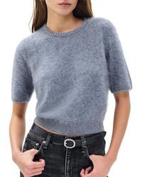Rag & Bone - Jada Brushed Cashmere Sweater - Lyst