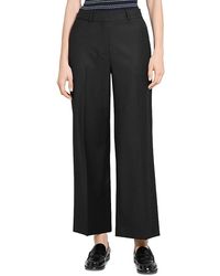 Theory - Classic Wool Wide Leg Pants - Lyst