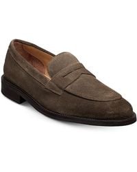 Allen Edmonds - Como Suede Penny Loafers - Lyst