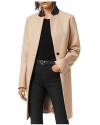 allsaints leni coat