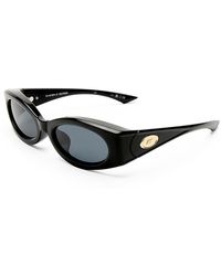 Le Specs - Glaciem Wrap Sunglasses, 55Mm - Lyst