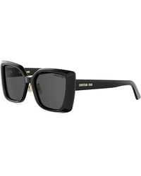 Dior - Midnight S5I Square Sunglasses, 55Mm - Lyst