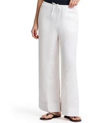 Onia - Air Linen Wide Leg Drawstring Pant - Lyst