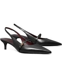 Tory Burch - Slingback Shoes With Buckle - Lyst