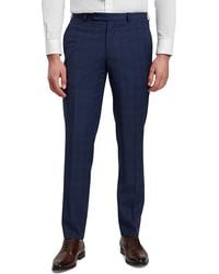 Ted Baker - Jefferson Check Classic Wool Modern Fit Suit Pants - Lyst