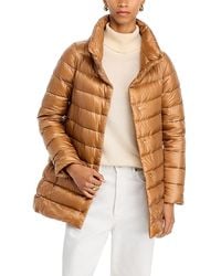 Herno - Amelia Stand Collar Down Puffer Coat - Lyst