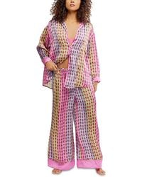 Free People - Dreamy Days Print Pajamas - Lyst