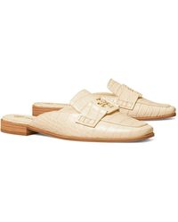 tory burch monogram espadrille slide