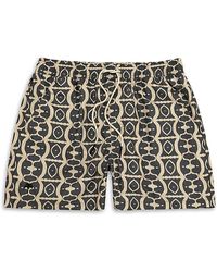 Oas - Forge Hypnotise Tailored Fit 4.3 Swim Trunks - Lyst