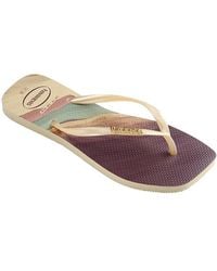 Havaianas - Slim Square Trendy Flip Flop Sandals - Lyst