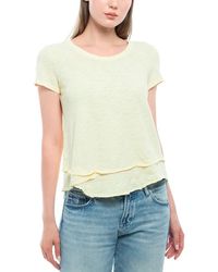 Wilt - Tiered-Hem Tee - Lyst