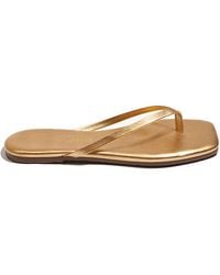 TKEES - Lily Square Toe Flip Flops - Lyst