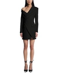 BCBGMAXAZRIA - Asymmetric Off-The-Shoulder Dress - Lyst