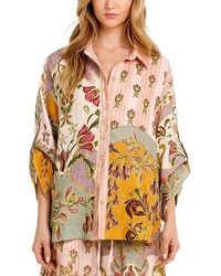 Agua Bendita - Chrissy Aura Shirt Cover-Up - Lyst