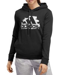 adidas Originals See U Fleece Hooded Sweatshirt - Black