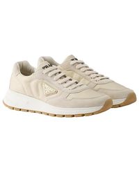 Prada - Prax 01 Re-Nylon And Suede Sneakers - Lyst
