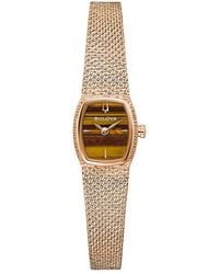 Bulova - Classic Goddess Of Time Watch, 21.5Mm X 17Mmm - Lyst