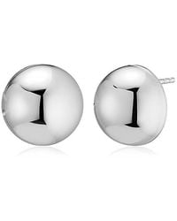 Oradina - Sterling Belle Of The Ball Button Studs - Lyst